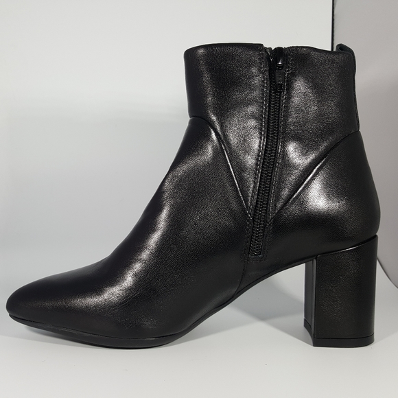 The Flexx Black Leather Ankle Boot - Picture 2 of 3